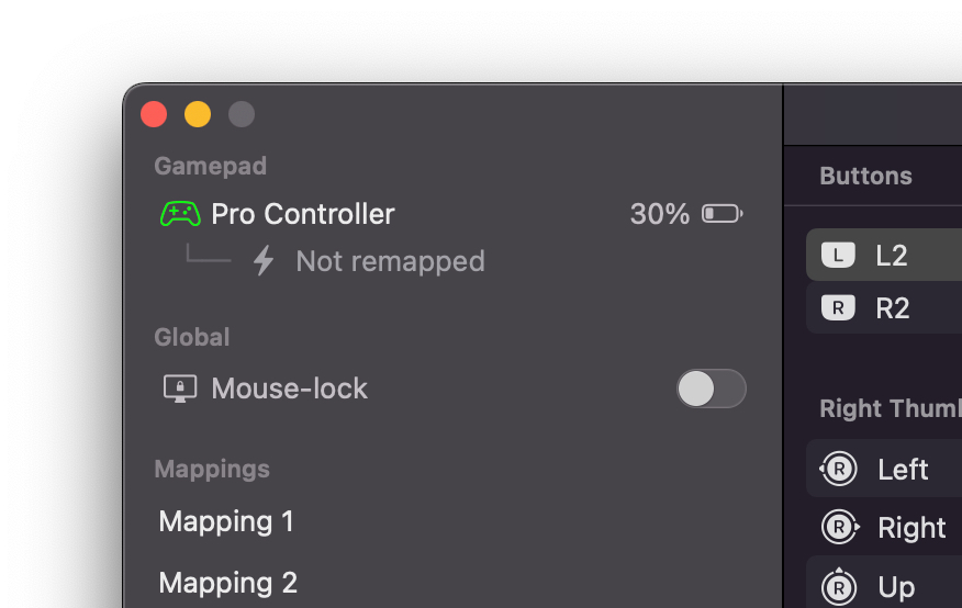 gamepad connected