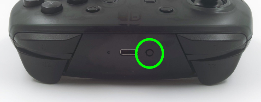 gamepad pairing button